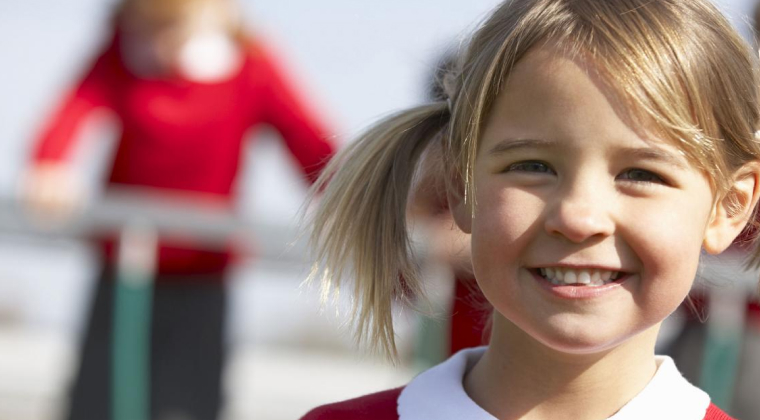 smiling girl