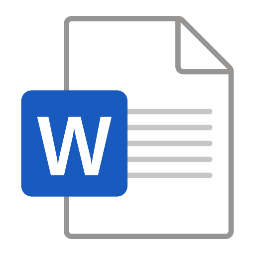 Word icon